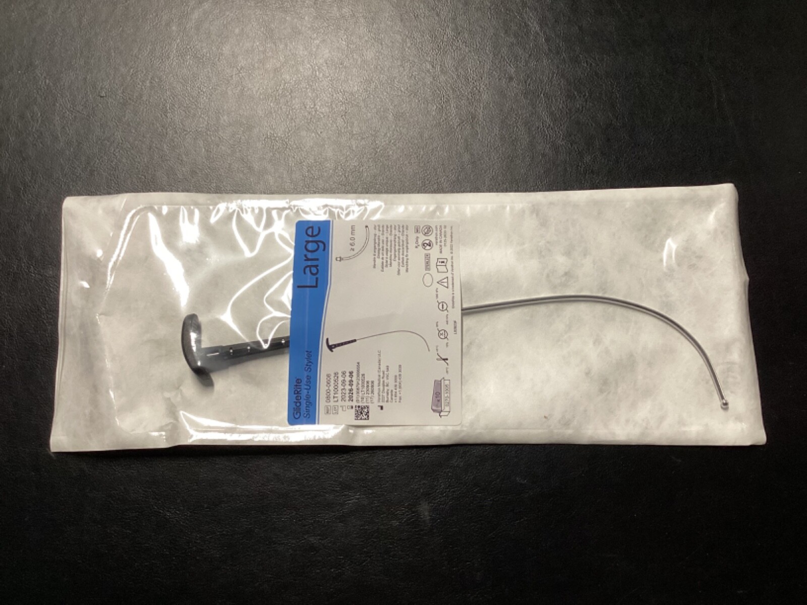 Verathon GlideScope Styet – Large Ref. 0800-0608 expires 09-06-2026