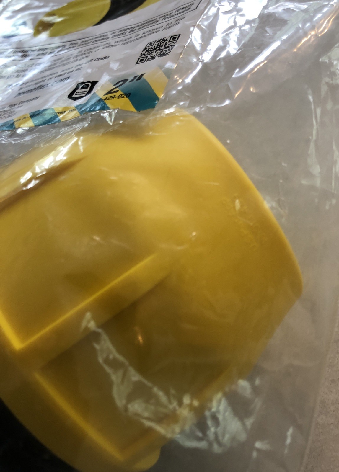 HOME-FLEX 2 in. IPS DR 11 Underground Yellow Poly Gas Pipe Coupler (18-429-020)
