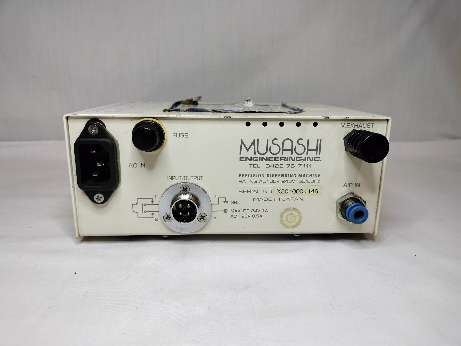 Musashi ML-5000X ML5000X Precision Dispensing Machine AC100V-240V 50/60hz