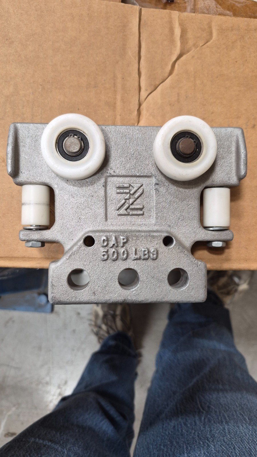 Hoist Trolley 500lbs capacity