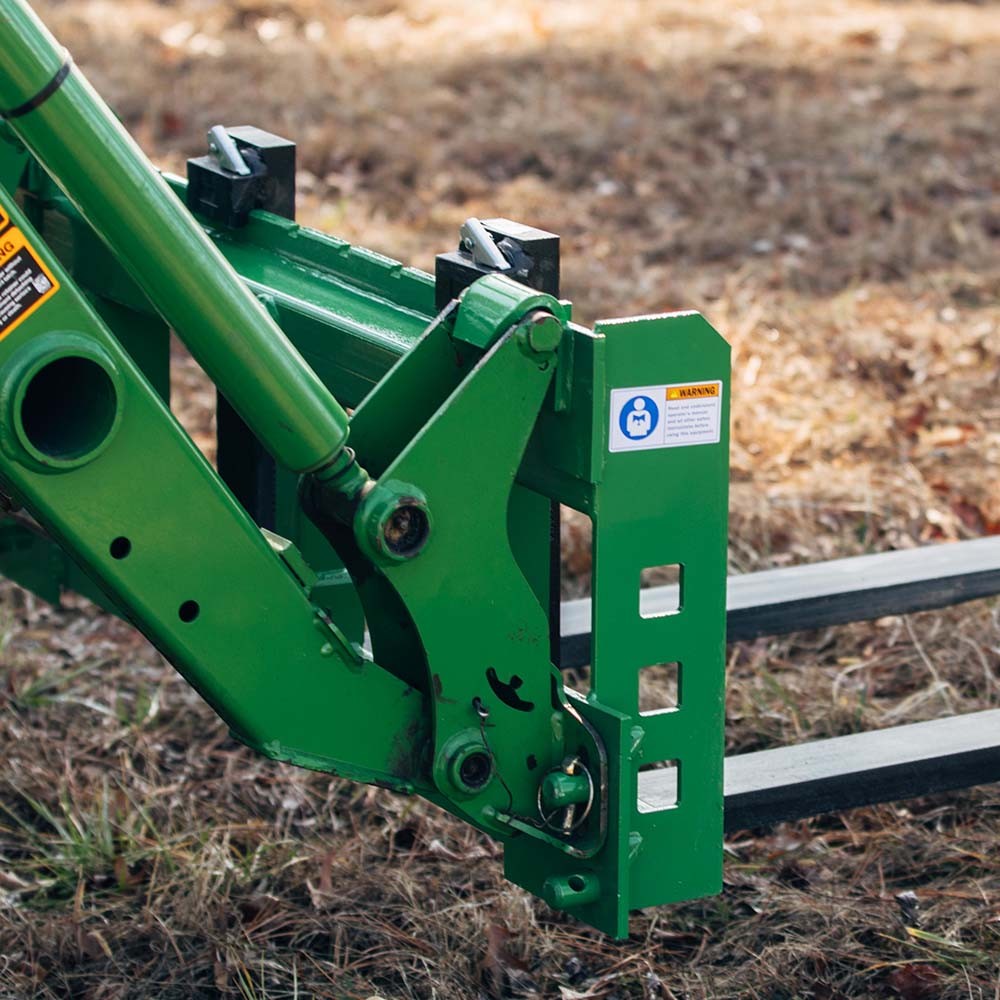 Titan Attachments Pallet Fork Attachment, 42” Fork Blades, Rated 3,000 LB
