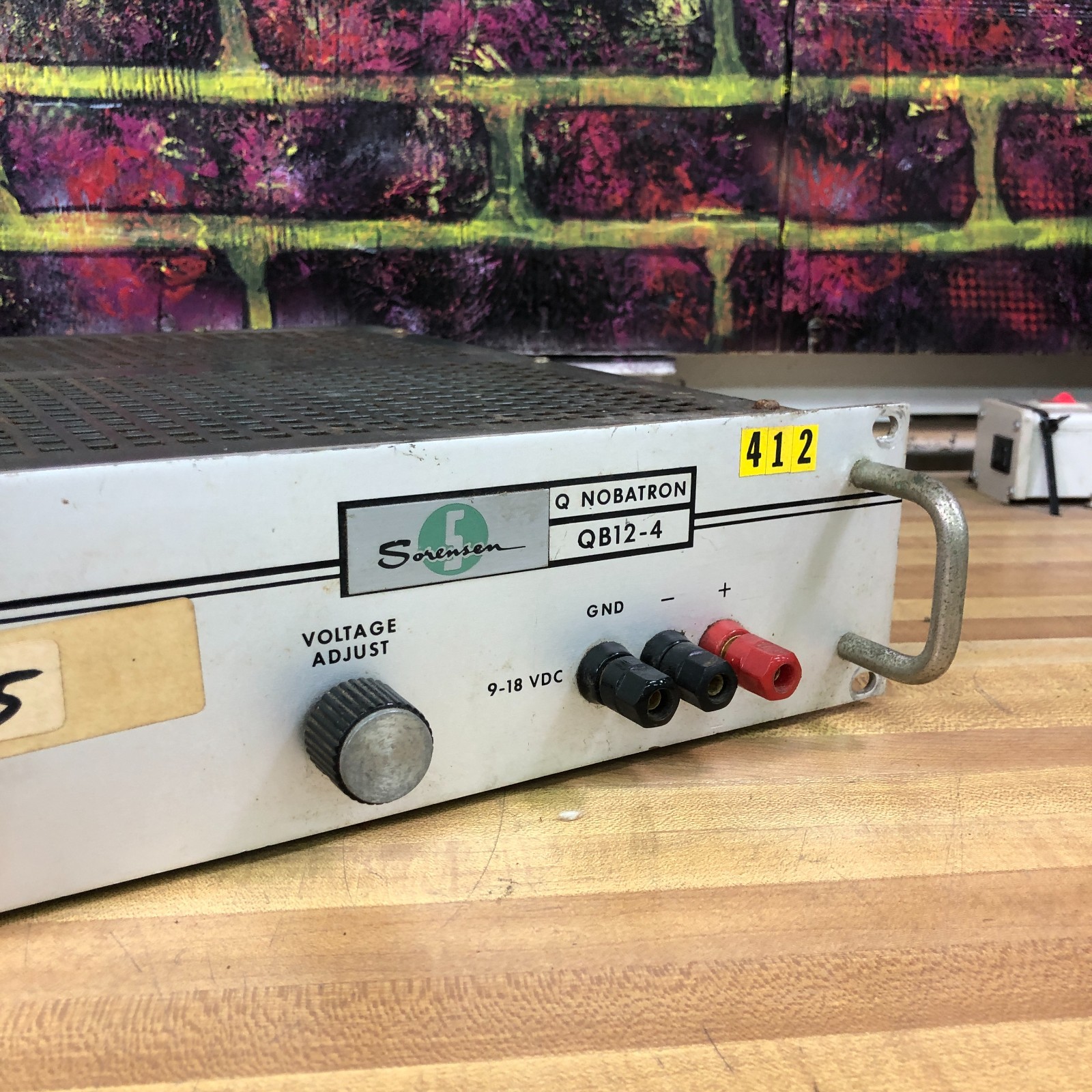 Sorensen Nobatron QB12-4 DC Power Supply 0–12V 4A Vintage Lab Bench Tested