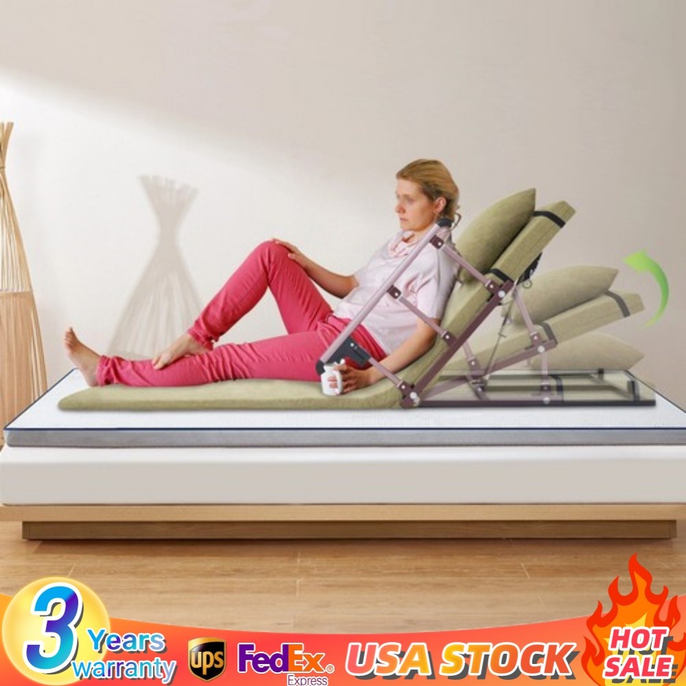Electric Lift Bed Backrest Elderly Adjustable Back Rest Backrest 300kg/661.39lbs