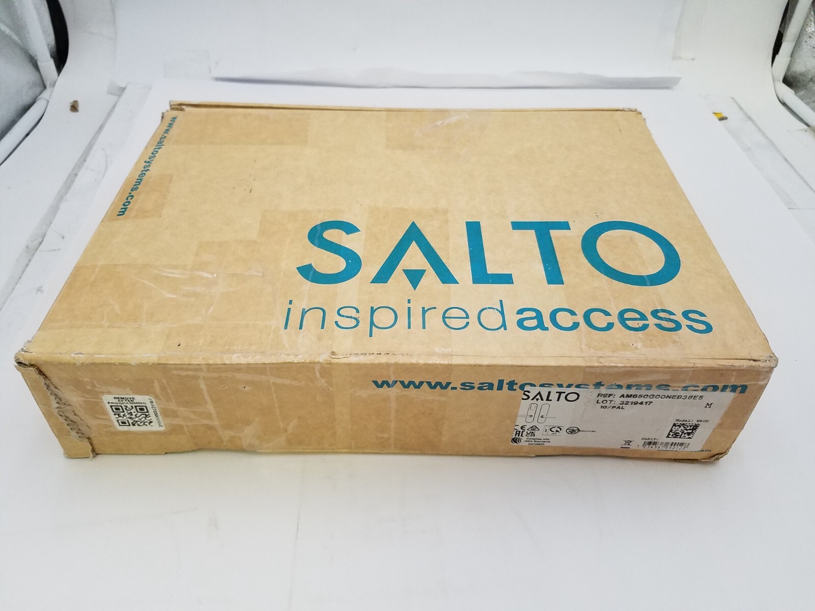 SALTO AM650G00NEB38E5 Electronic Lock / W60M Black (missing mounting screws)