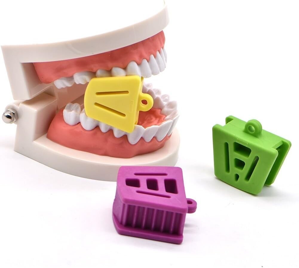 Dental Mouth Prop Orthodontic Bite Block 3 Pcs Set