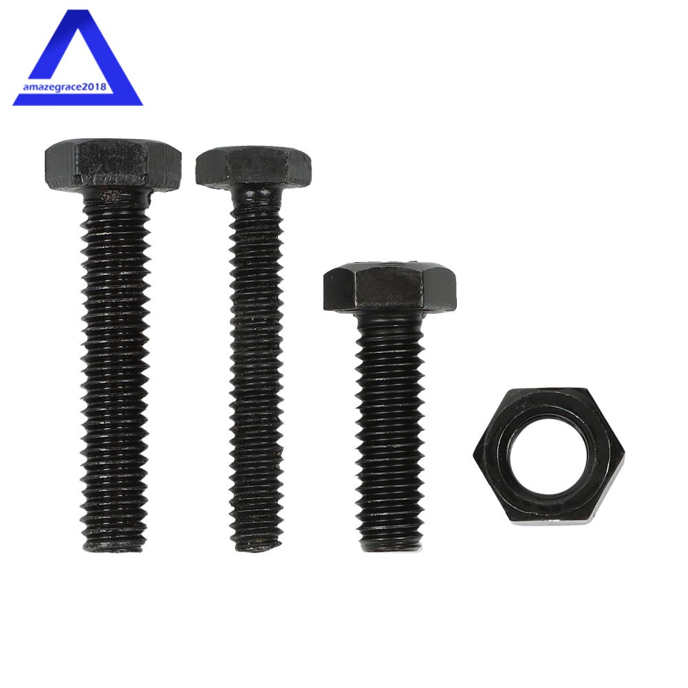 272 Pack 3/8″ 1/4″ 5/16″ Bolts Nuts and Washer Assortment Kits Carbon Steel