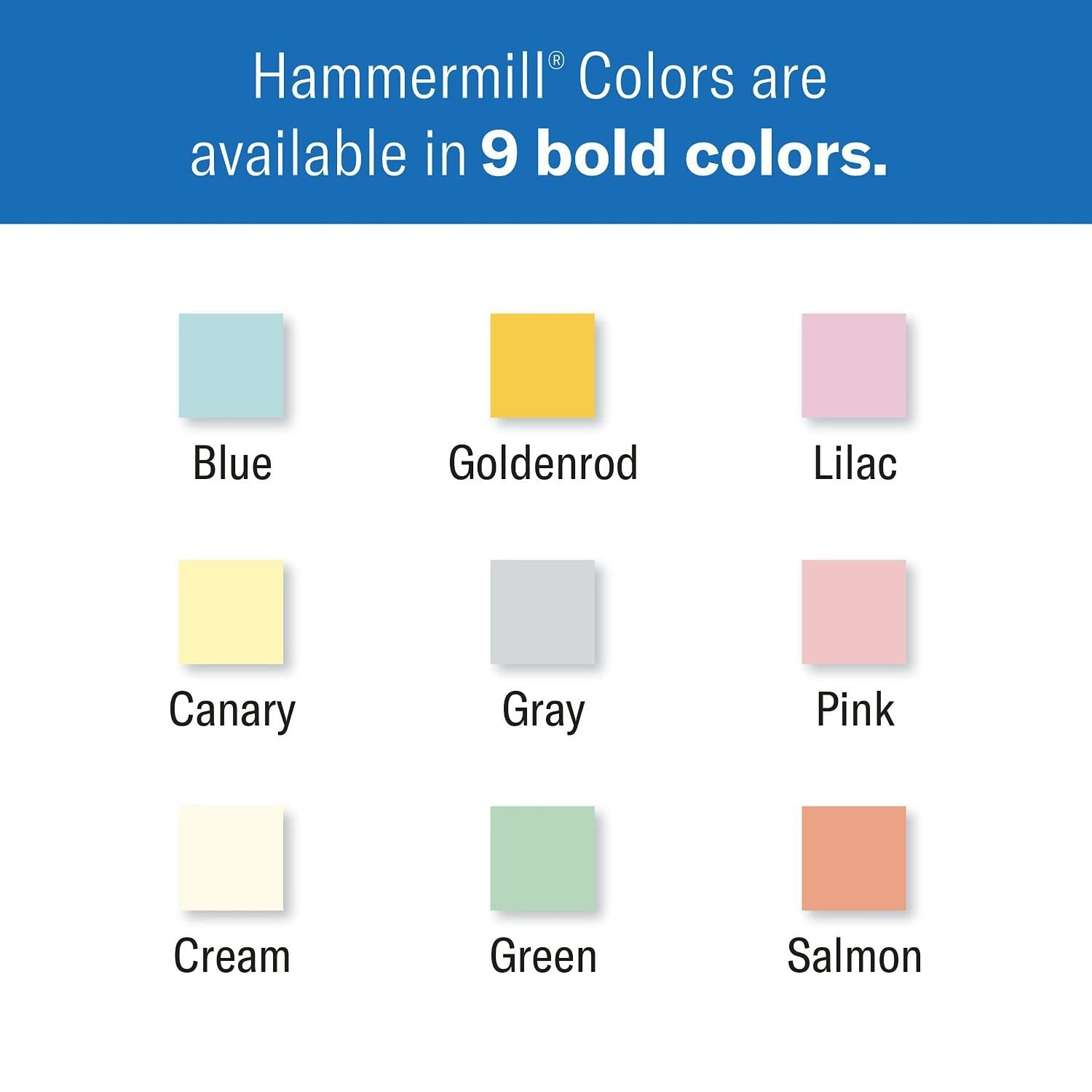 Colored Paper, 20 lb Blue Printer Paper, 8.5 x 11-1 Ream (500 Sheets) – Made …
