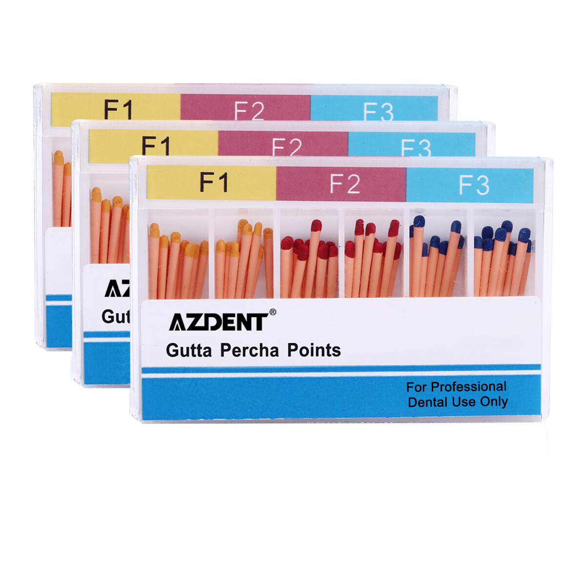Dental Gutta Percha Points Absorbent Paper Points Endodontic Root Canal F1 F2 F3