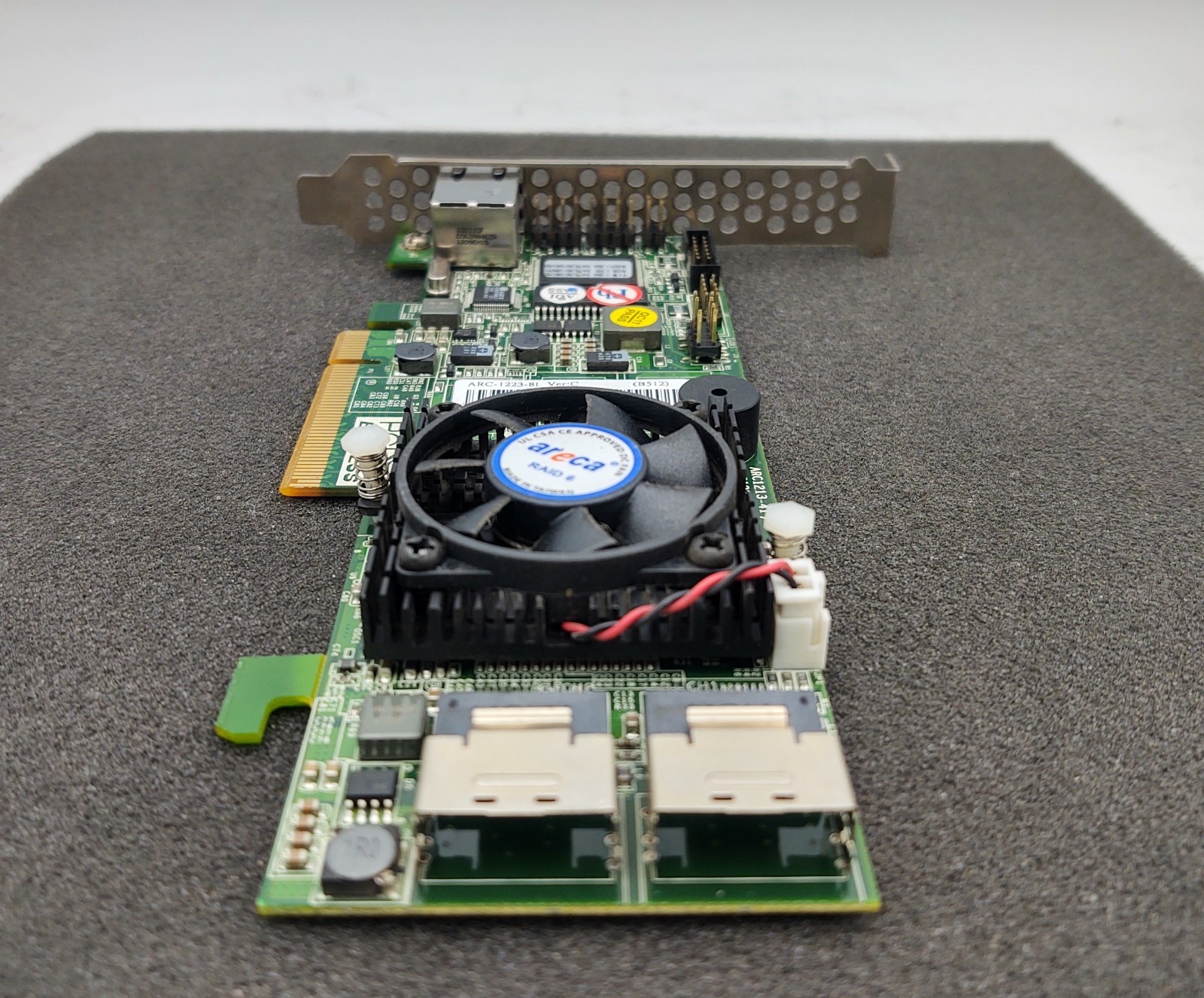 ARECA ARC-1223-8I SAS/ SATA 6Gb/s PCI-e 2.0 x8 RAID Controller – FAST SHIPPING