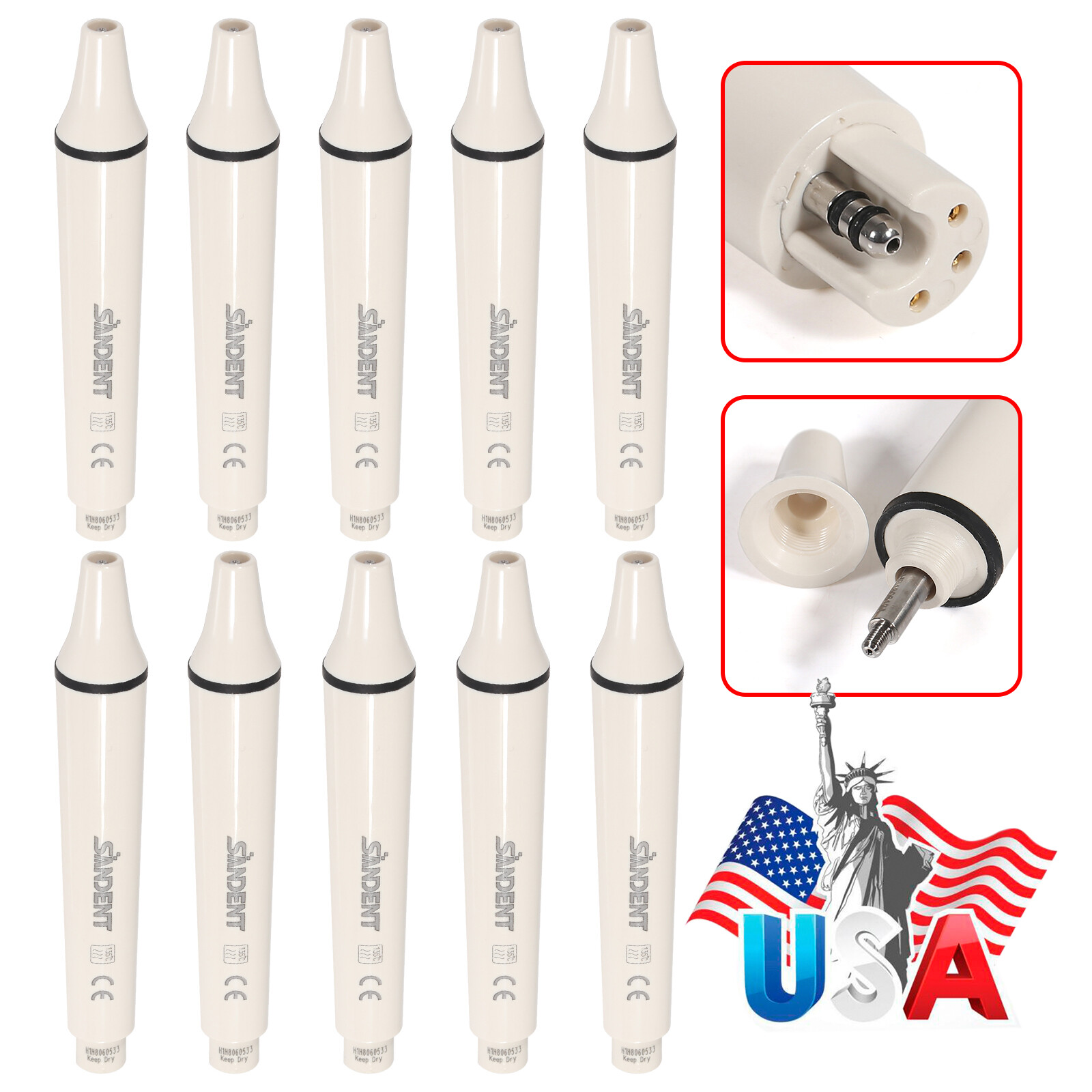 USA SKYSEA DENTAL Piezo Ultrasonic Scaler Handpiece Fit EMS SKYSEA SANDENT