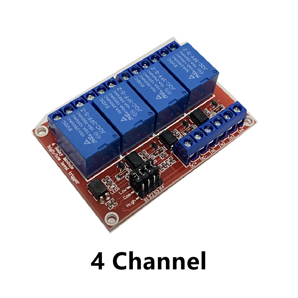 Relay Module Interface Boards for Arduino Low Level Trigger 1/2/4/6/8 Channels