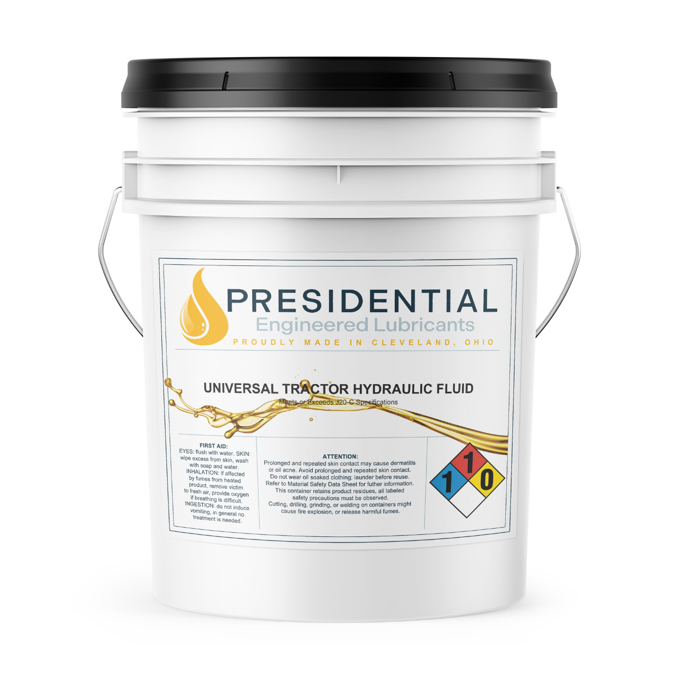 Presidential Universal Tractor Hydraulic Fluid – J20C Equivalent – 5 GAL