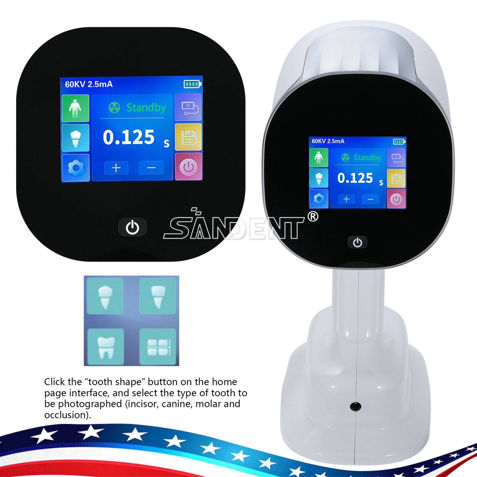 USA 10 Yabangbang Dental LED E-generator High Speed Handpiece 4 Hole