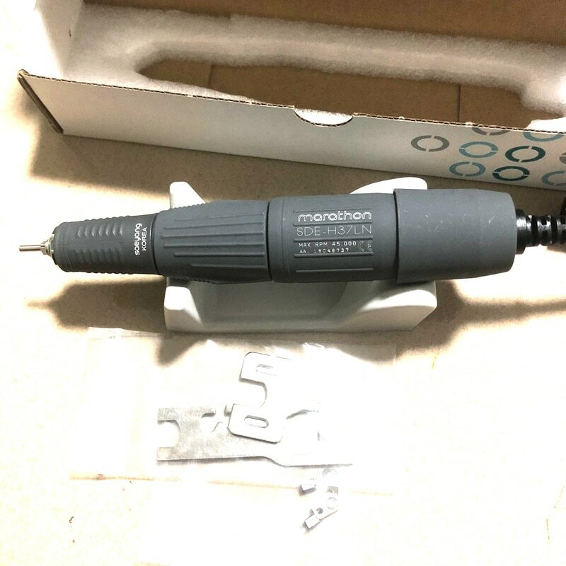 Dental LAB MARATHON Micromotor Polishing Handpiece 2.35mm SDE-H37L1/H37LN 35000R
