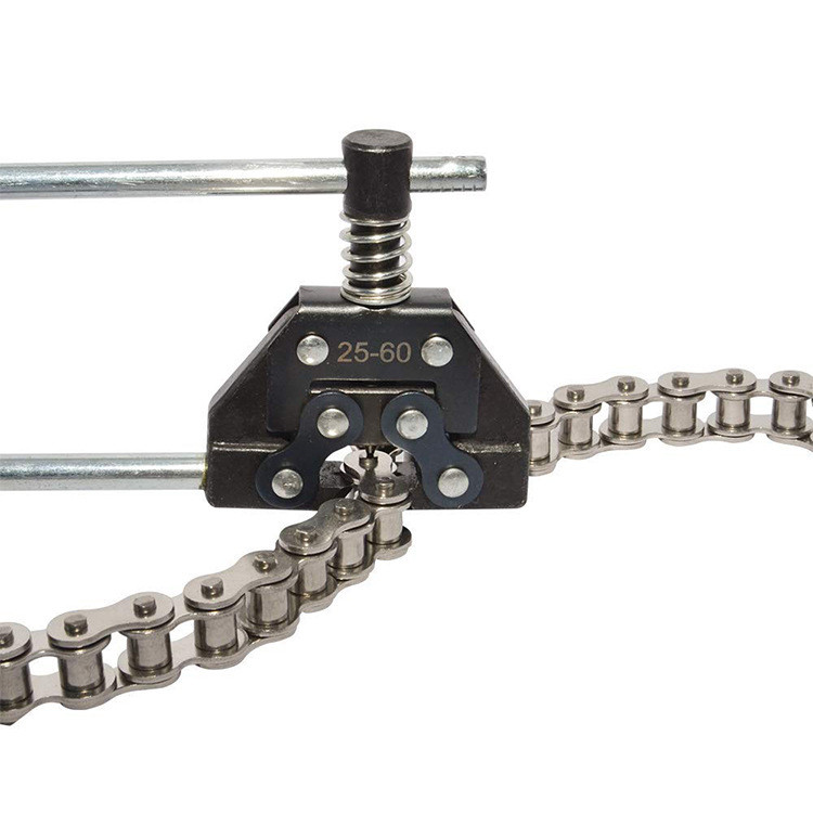 Roller Chain Tool Kit Breker Cutter + Puller Holder #25 – #60