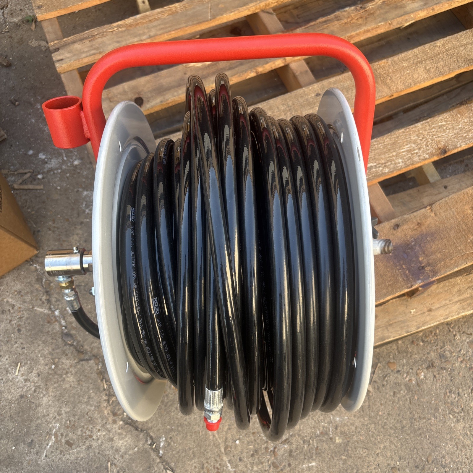 RIDGID H-38 Hose Reel Assembly for KJ-3100 Water Jetter