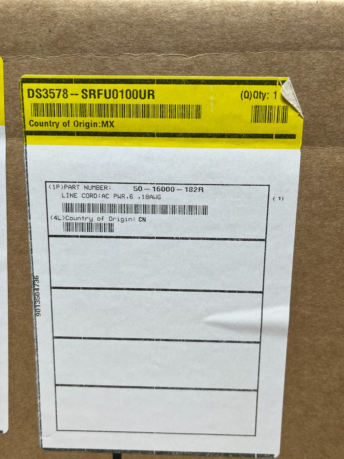 Symbol DS3578-SR-F005WR 1D 2D QR Wireless Barcode Scanner Kit