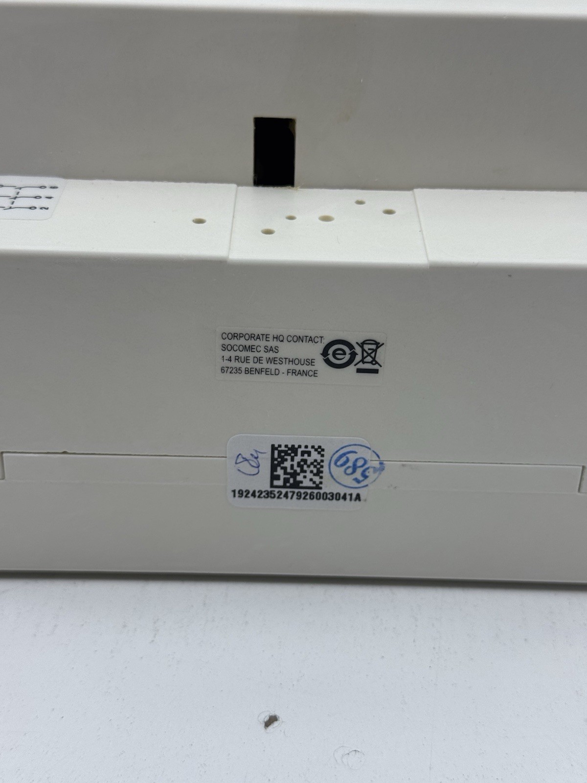 SOCOMEC 26003041 SIRCO 3X400A F LOAD BREAK SWITCH DISCONNECTOR 2600 3041