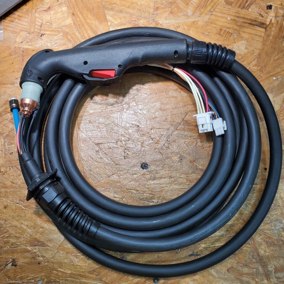 Replacement Plasma Torch Fit Miller Spectrum 625 – ICE-40C Uses Hypertherm Parts