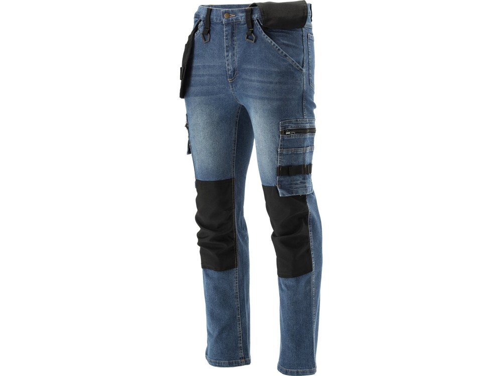 Yato Stretch Work Trousers Dark Blue Size XL YT-79054