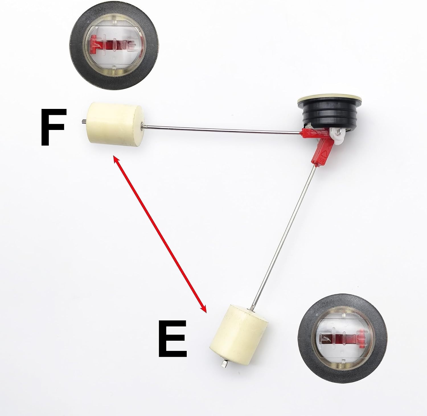 Generator Fuel Meter Level Gauge 0H9005 for Generac GP5500 6000 6500 7500 RS5…