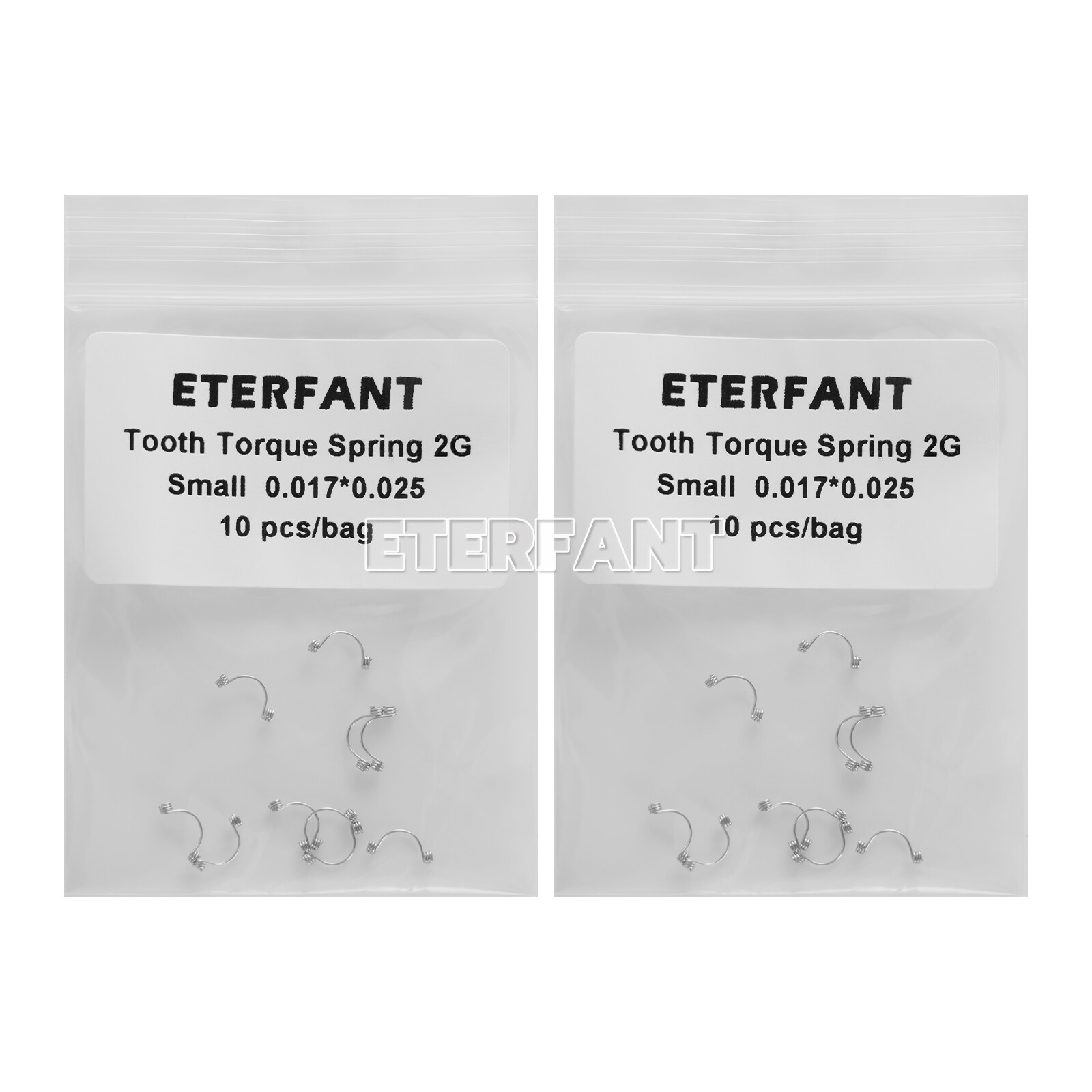 10Pc/Pack ETERFANT Dental Ortho Anterior Teeth Torque Springs Small/Medium/Large