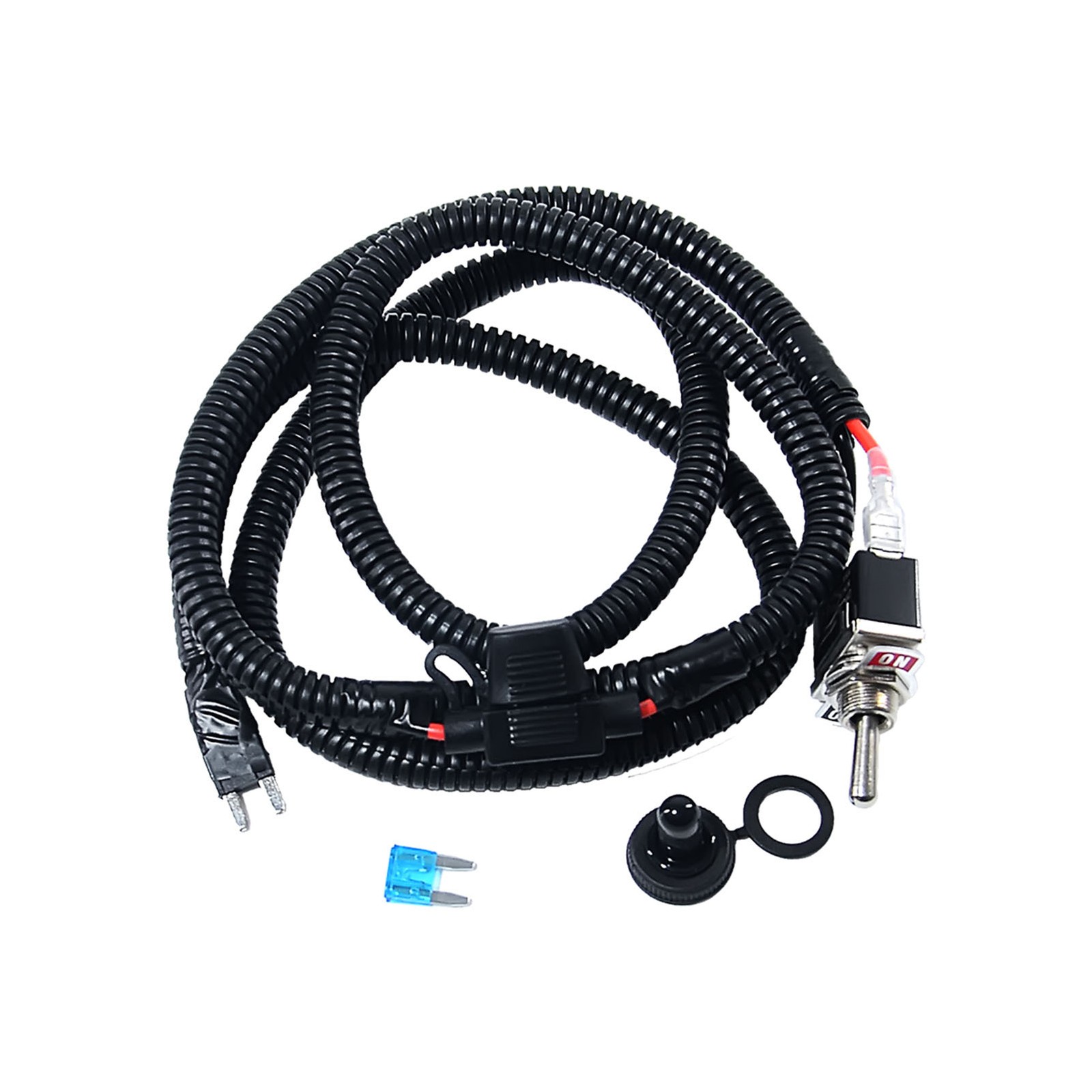 12 24 48 100″ Automotive Switched Fuse Switch For Mini 10A &15A Fuse WIth wire
