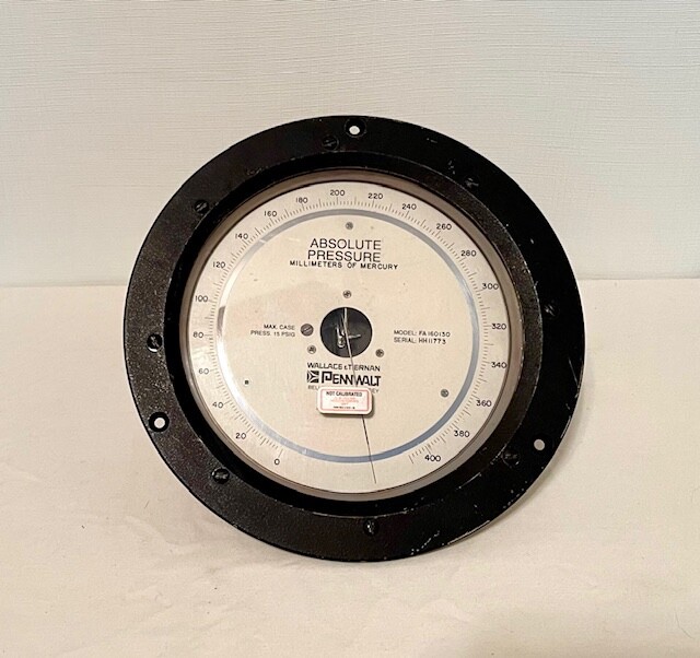 Pennwalt, Wallace & Tiernan Pressure Gauge, model FA 160130.