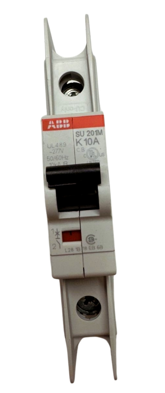 (Box of 10) ABB SU 201M-K10 Circuit Breaker 1-Pole, 10A, 50/60Hz *Free Shipping*