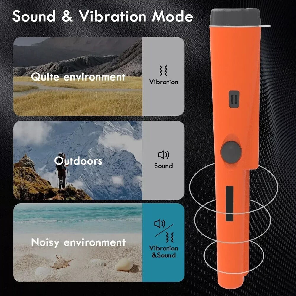 High Grade Metal Detector HandHeld Pro Pinpointer Pointer Probe Sensitive Tester