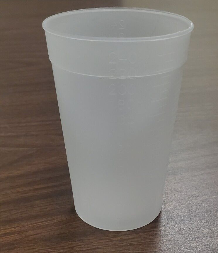 8OZ SPECIMEN CONTAINER, POLYPROYLENE CS/500