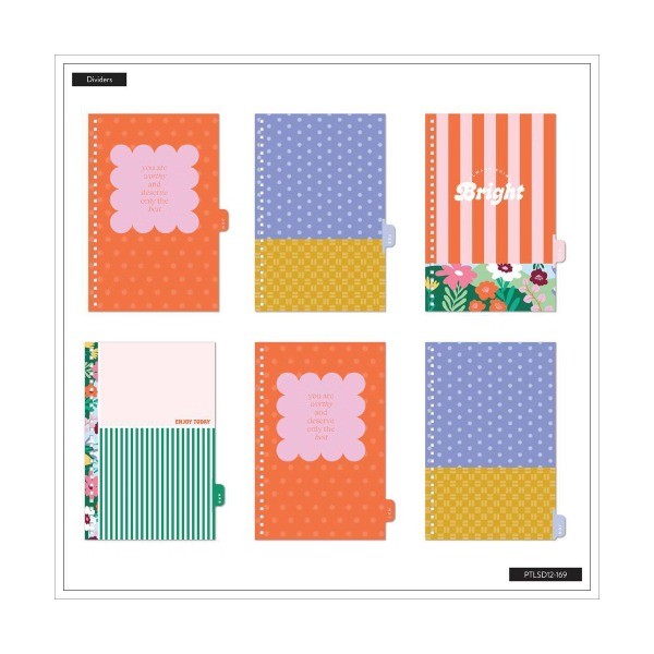 5.4531"x8.265" Organized Color Beat Floral Small 2026-2027