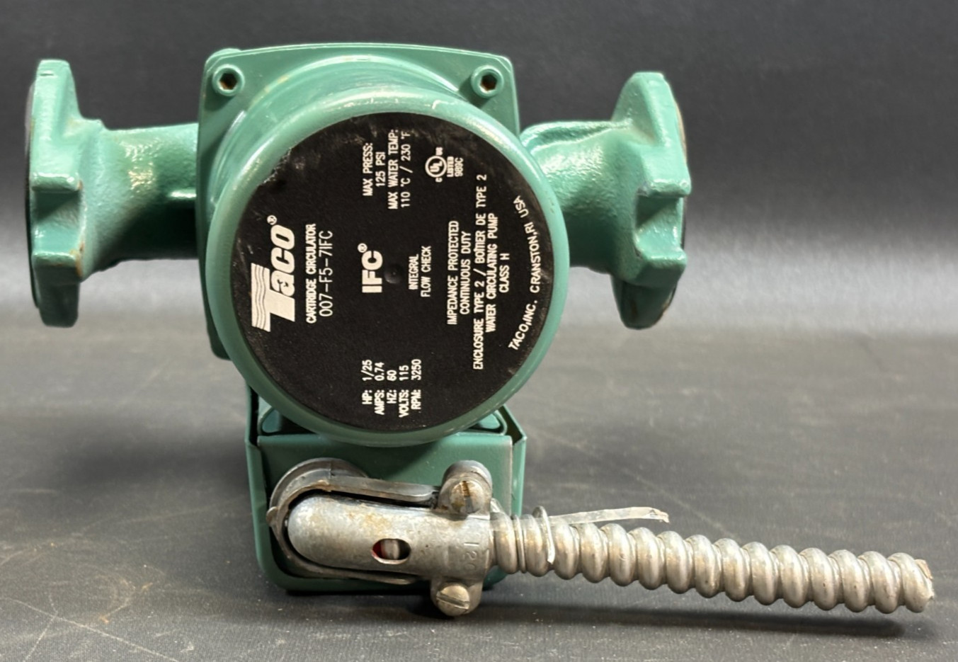 Taco 007-F5-71FC Cartridge Circulator Pump