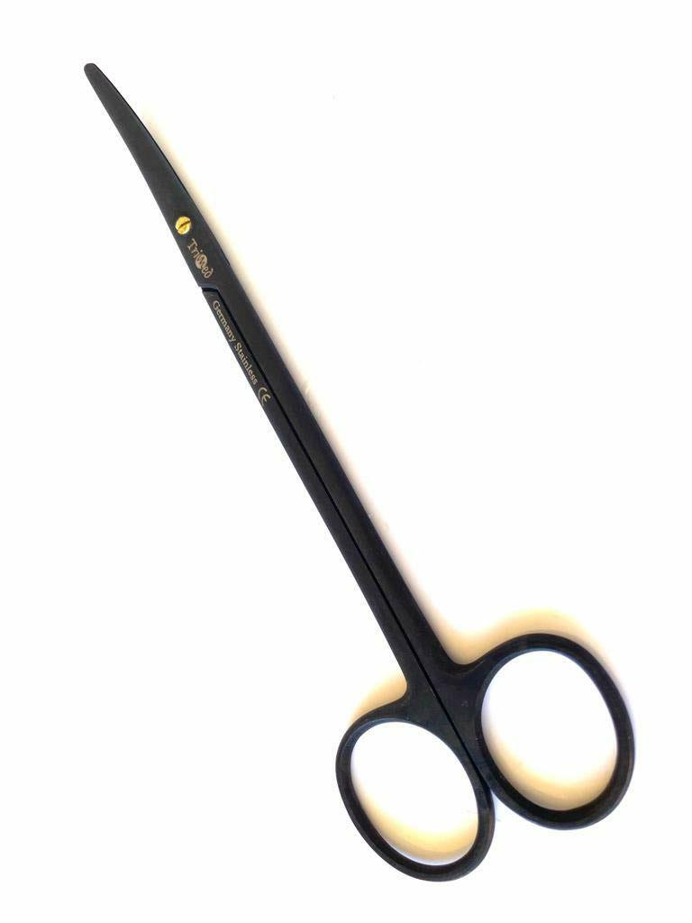 Metzenbaum Scissors 5.5″ Curved Full Black German Stainless Steel CE