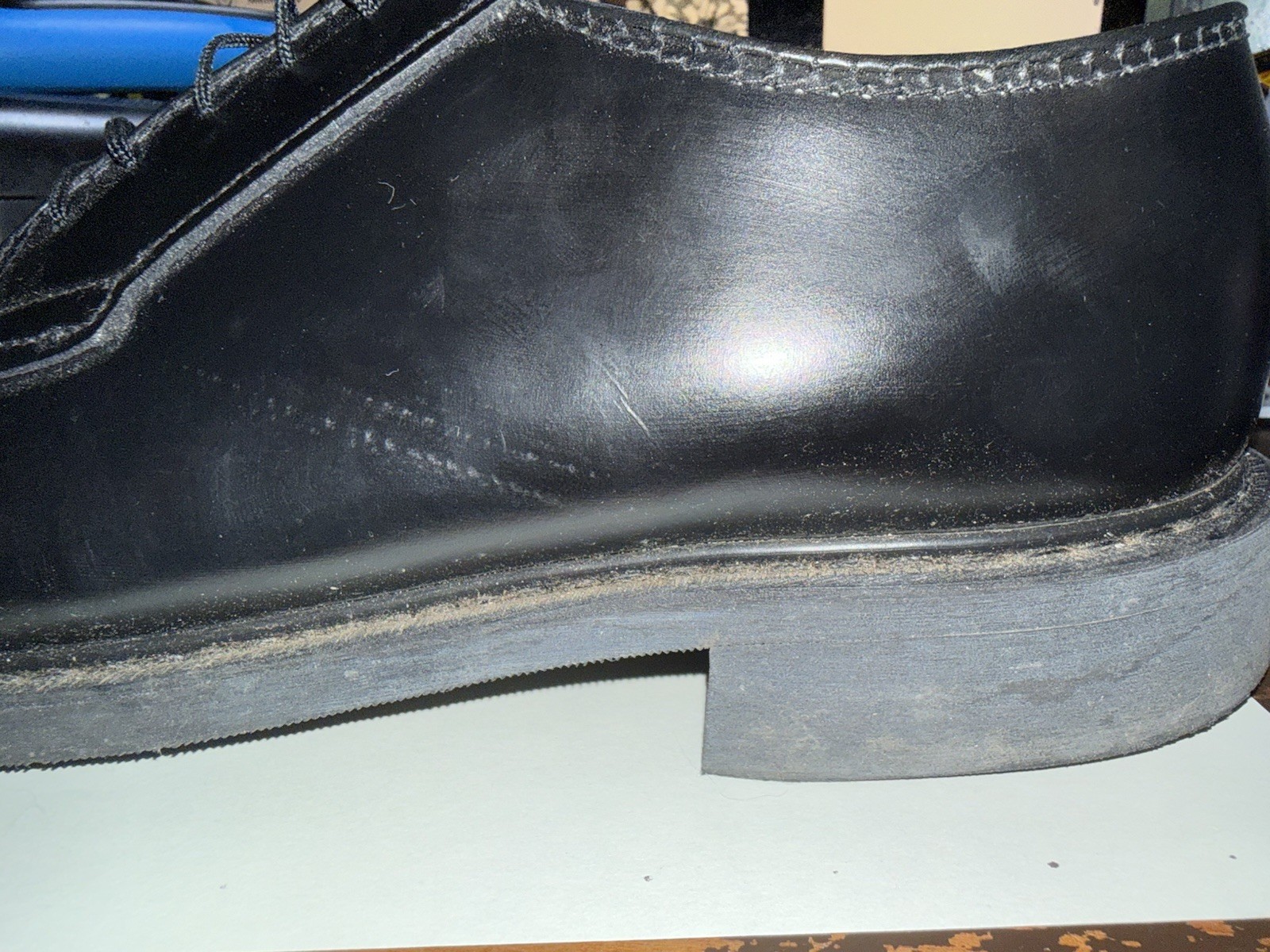 Capps Vibram Airlite Uniform Footwear Style No. 90258 Size 8D