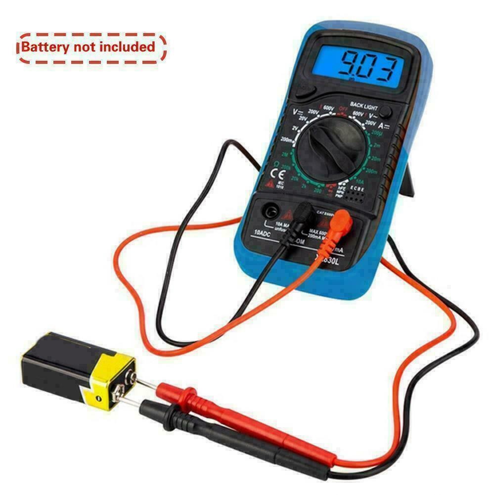 Digital Multimeter Voltmeter XL830L AC DC Ammeter Ohmmeter Volt Meter Tester Ohm