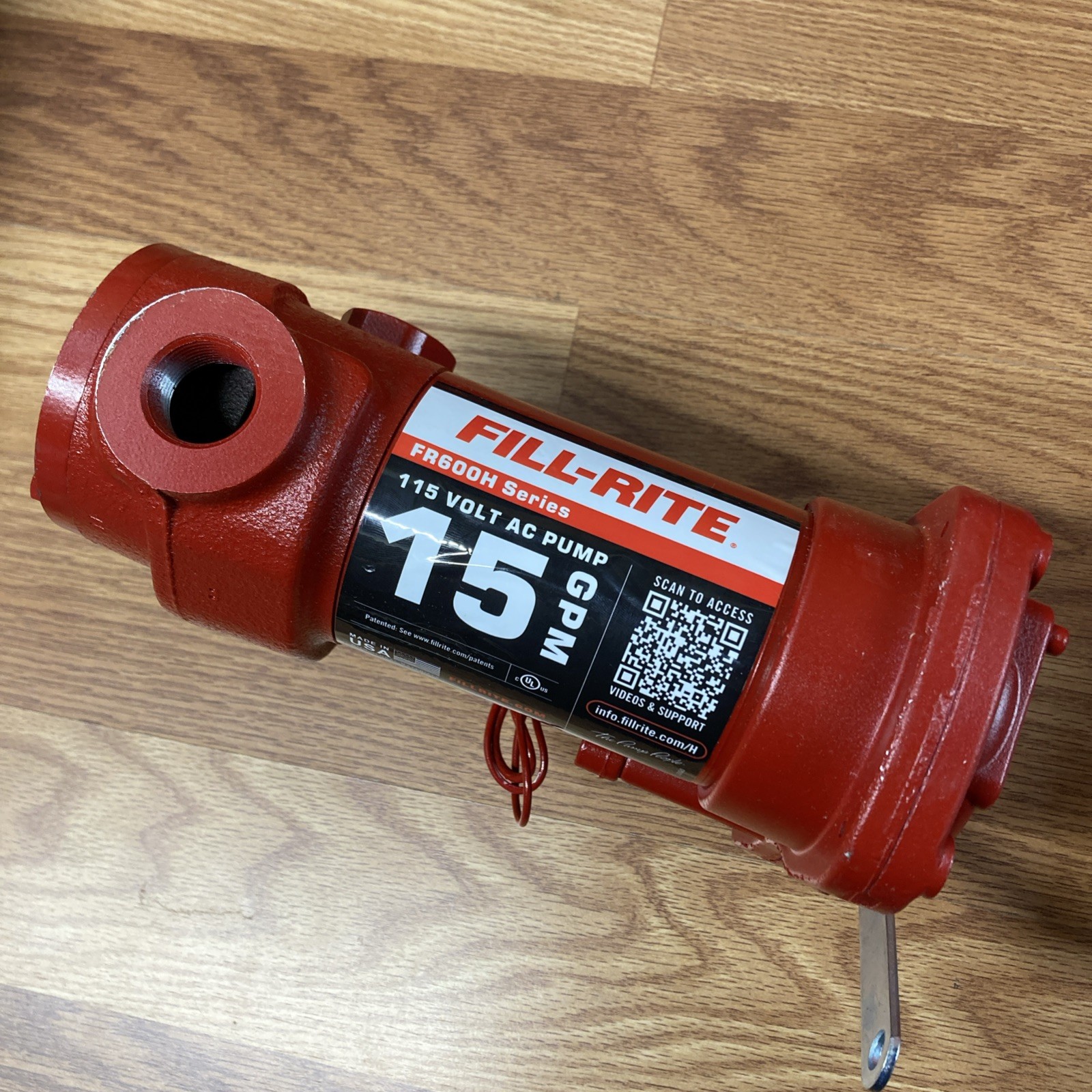 Fill-Rite FR610HA Fuel Transfer Pump 115V AC 15 GPM Max. Flow Rate 1/6 HP