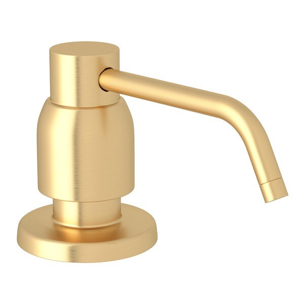 Perrin & Rowe U.6495SEG Soap Dispenser Deck Mounted SATIN ENGLISH GOLD New!