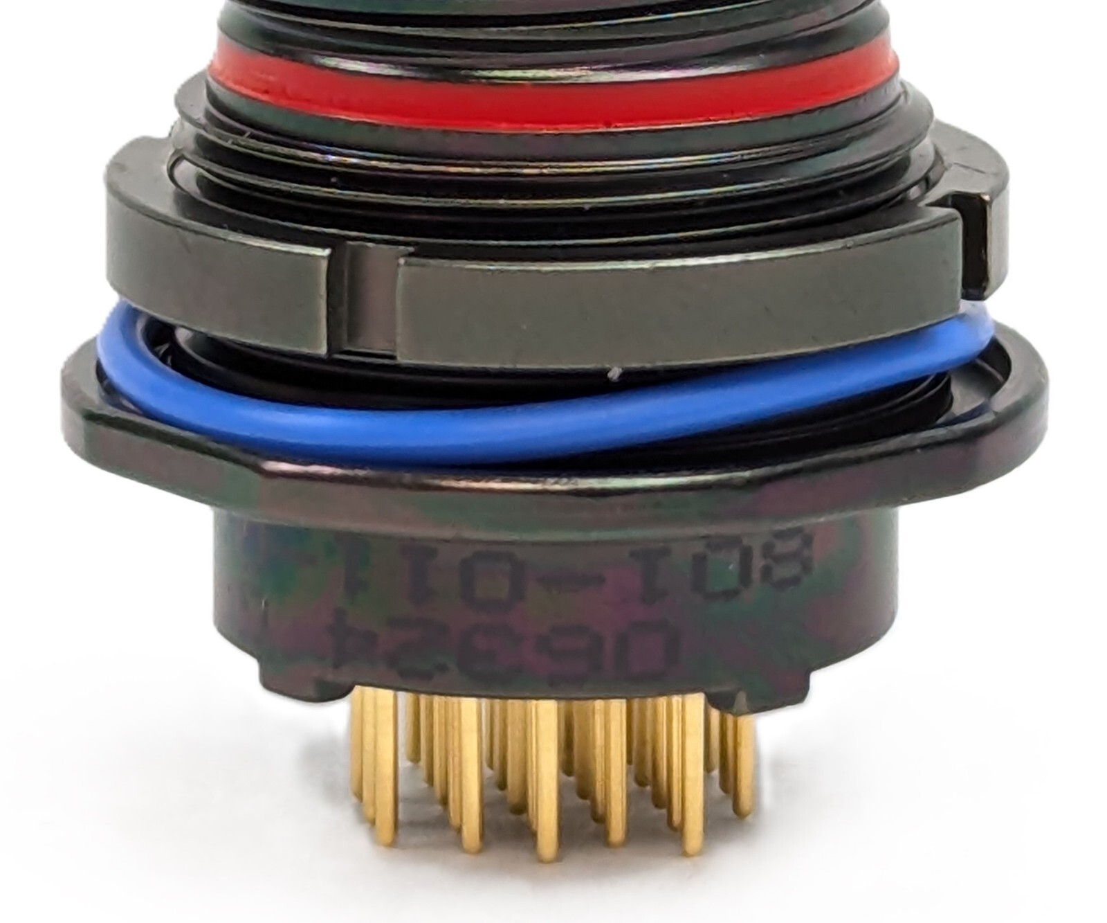 Glenair 801-011-07ZN10-26PA-518 Circular Connector 26Pin MIL Spec Receptacle NEW