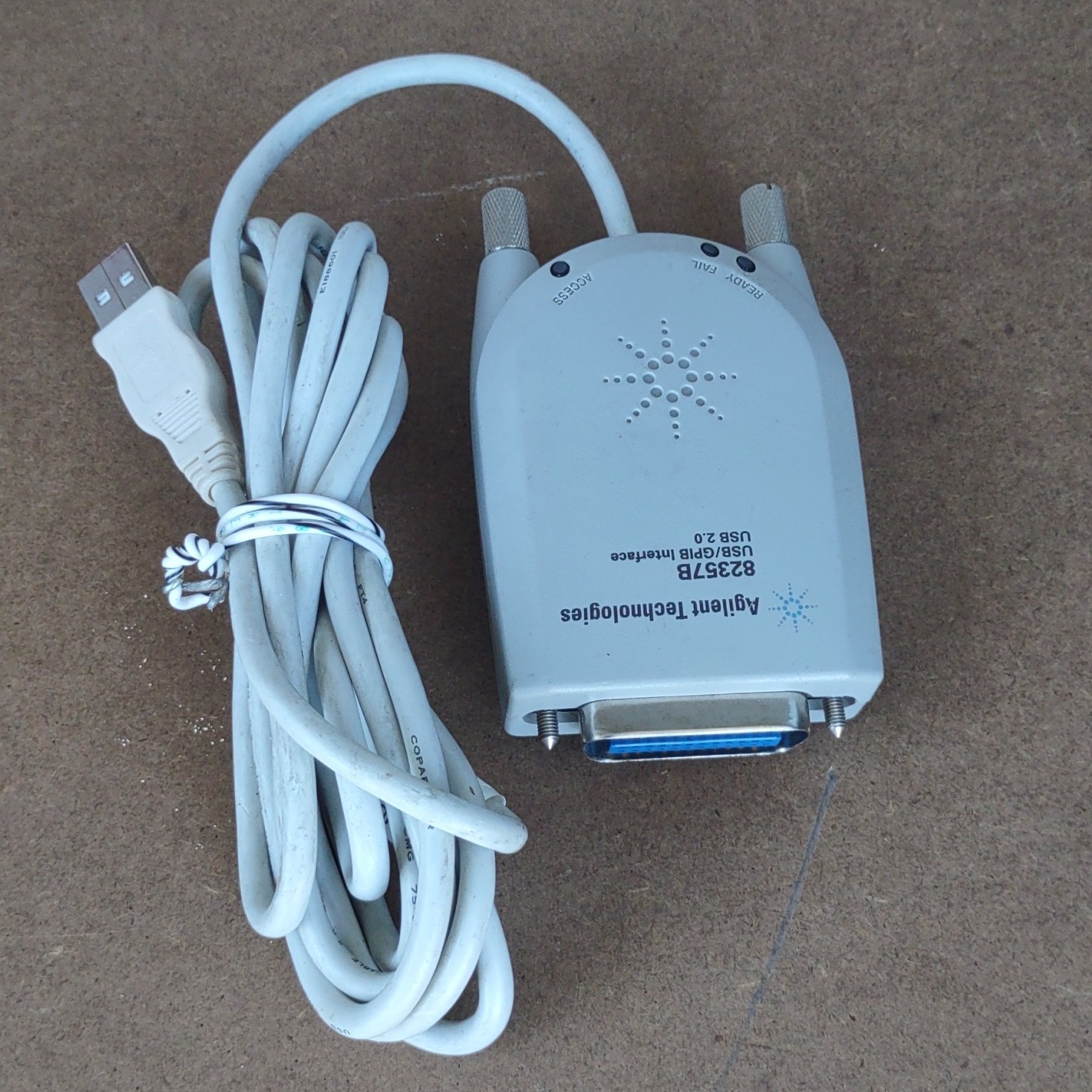 Agilent Technologies 82357B USB/GPIB Interface USB 2.0 Adapter w/ USB Cable