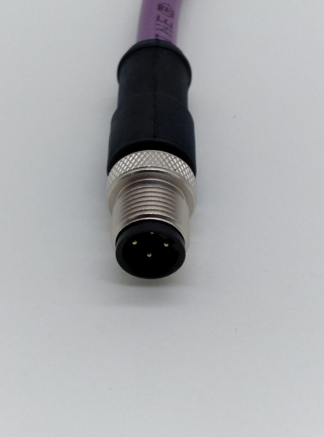 Leuze K-SSPB-M12A-M12A-2P-0 Sensor/Actuator Connection Cable M12-M12 Both Ends