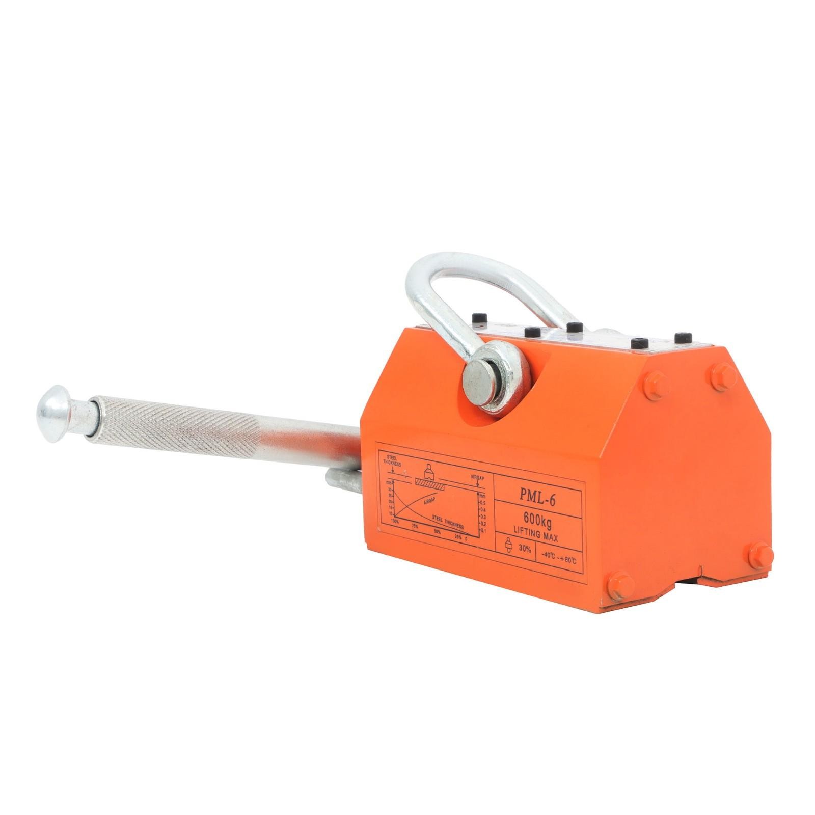 Magnetic Crane Permanent Magnetic Lifter 600Kg/1320Lbs Lifting Magnet Neodymium