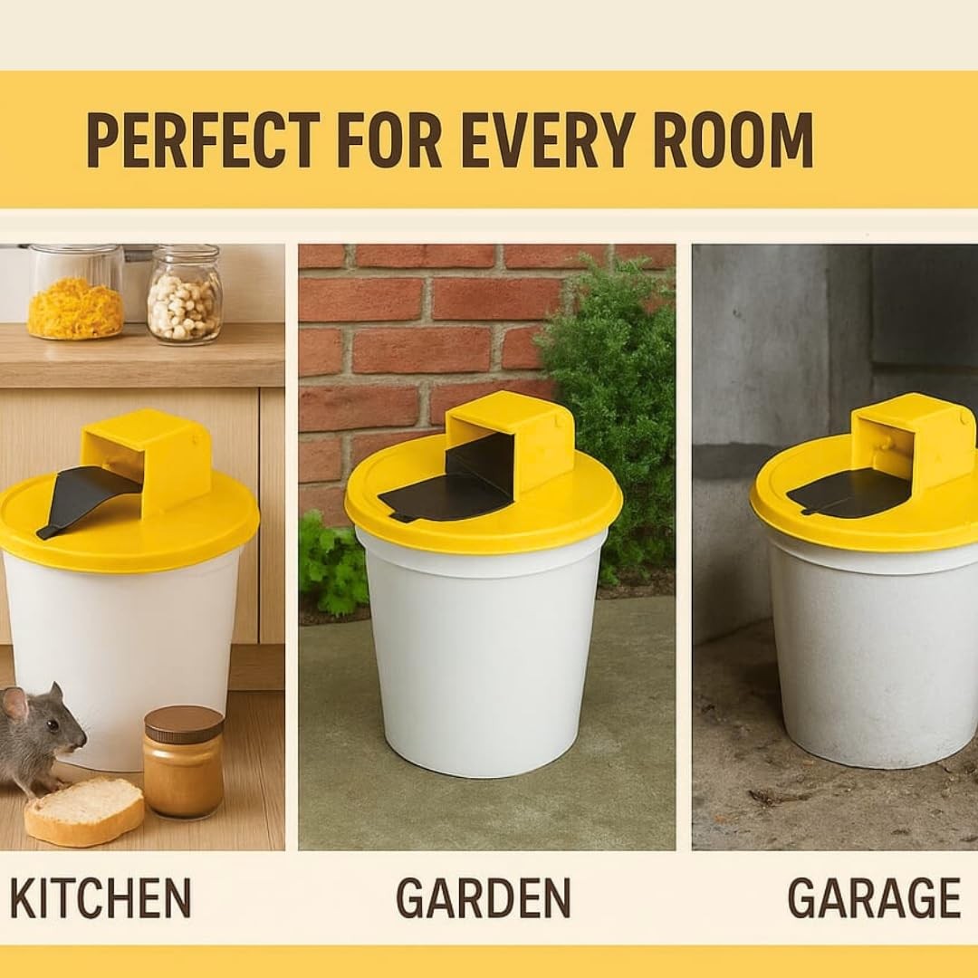 THE PERFECT PART Mouse Rat Trap Flip & Slide Bucket Catcher…