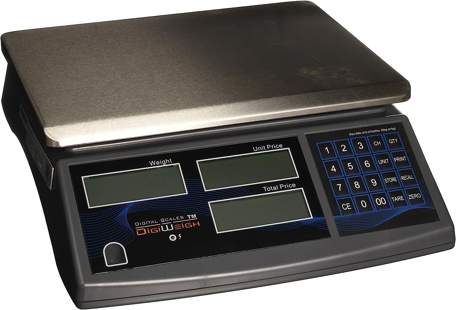 DWP-30PC 30 Lb NTEP Legal For Trade Price Computing Scale