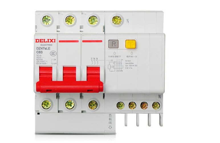 Delixi DZ47sLE Series Air-Switch Circuit Breaker C-Type Brand