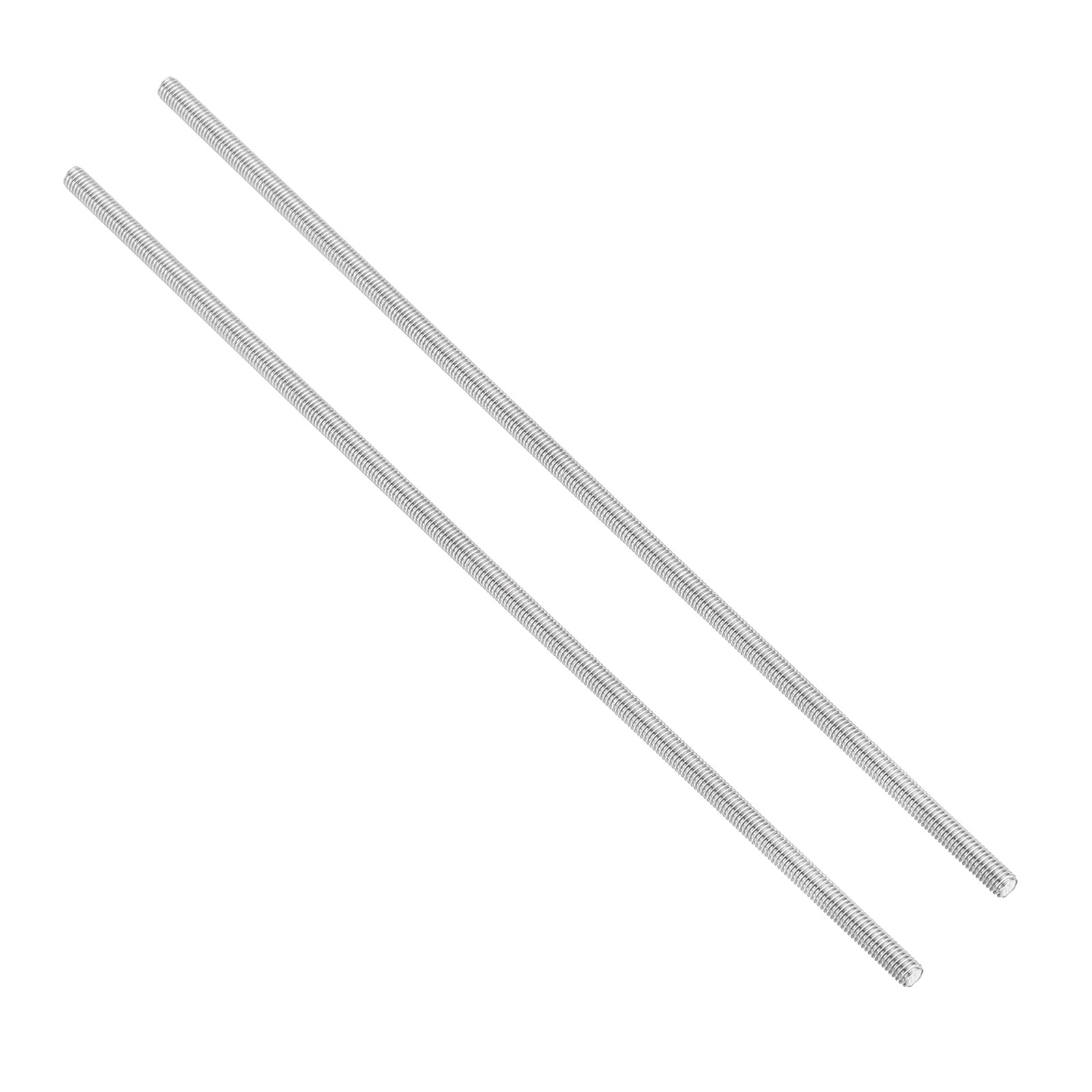 2Pcs #10-32 Fully Threaded Rod 7.9″ Length 304 Stainless Steel Thread Screw