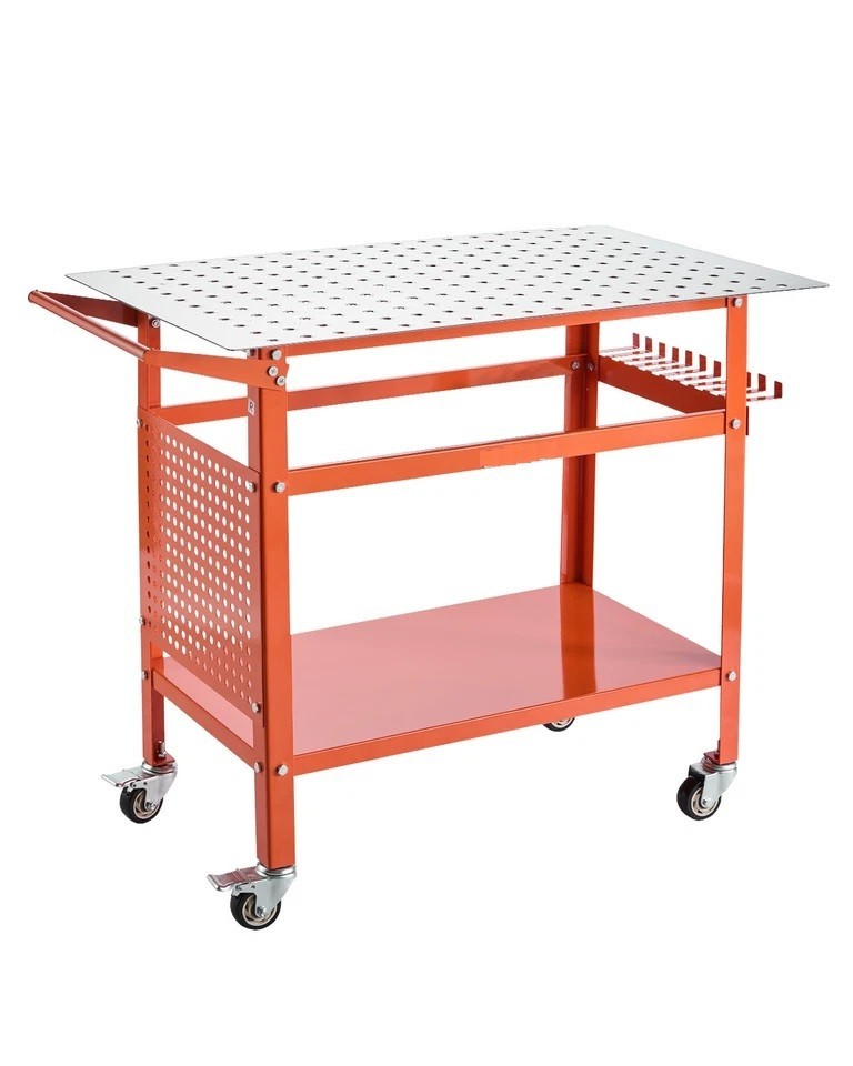 Welding Table 40″x24″ Welding Table with 800LBS Static Weight Capacity