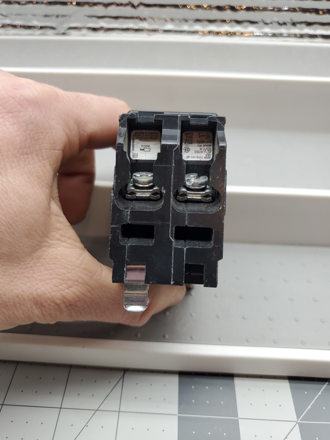Square D 10A QO-210 2-Pole 10 Amp 120/240V Plug-In Circuit Breaker