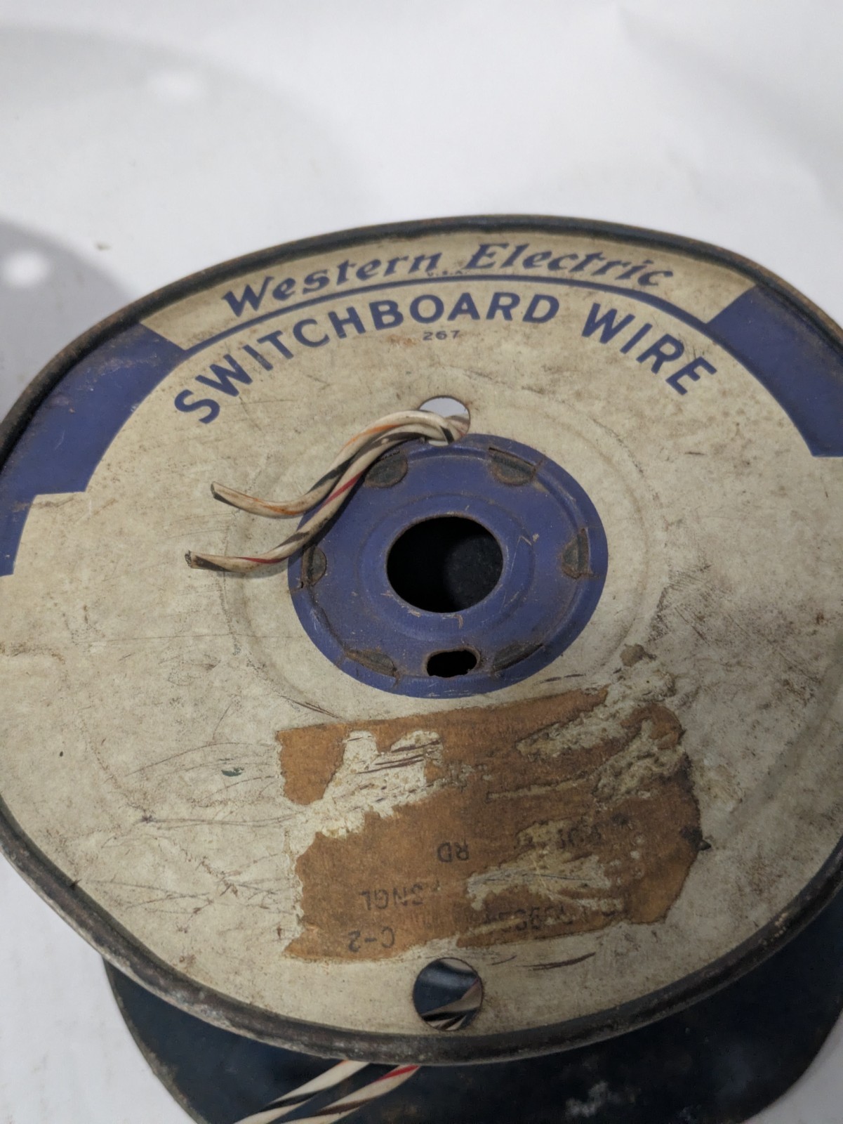 VTG Western Electric Switchboard Wire 267 22 AWG Stranded Tinned Copper 2.89lb