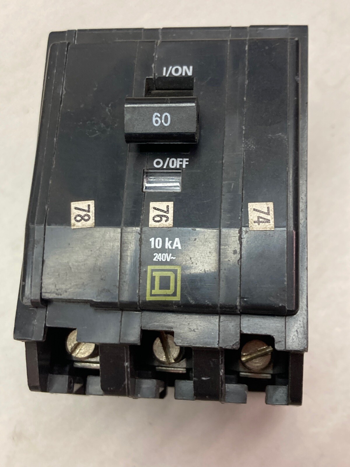 Square D,QO260,Circuit Breaker 60A 240V 2P